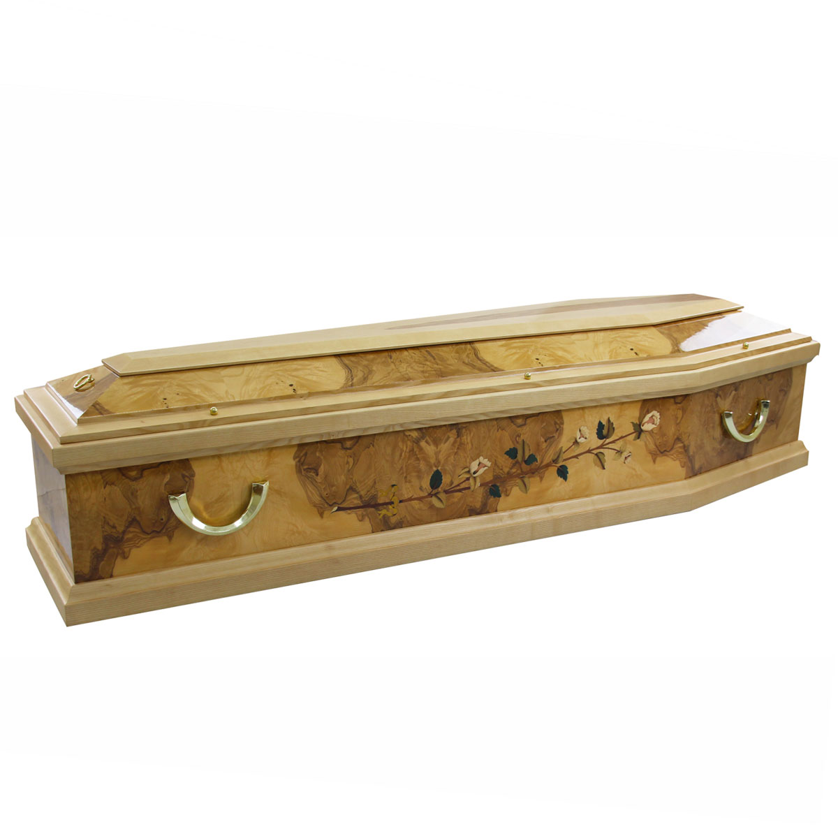 Woollen Coffin Natural (White) Buy coffins online