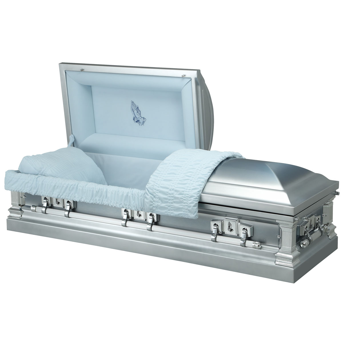 Blue Rise Casket | Stock availability